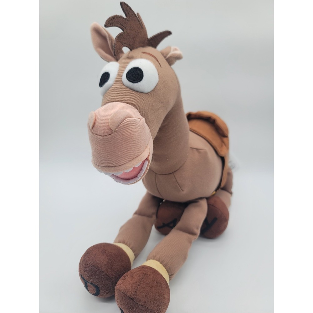 Disney Pixar Toy Story Bullseye Plush Horse Stuffed Animal 16" Poseable Disney S